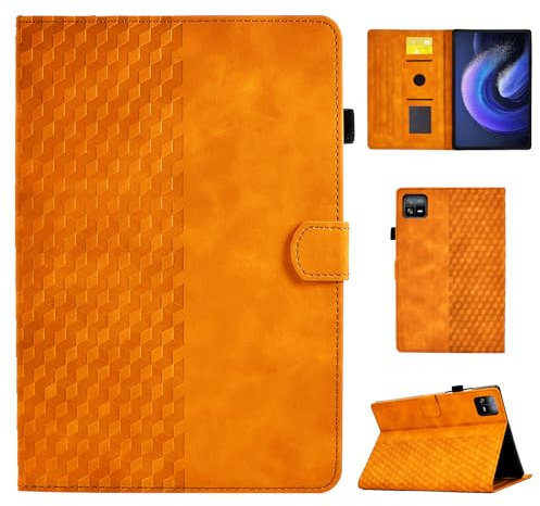 Custodia Cover per Xiaomi Mi Pad 6/Mi Pad 6 Pro (11 Pollici,Modello 2023) Custodia Protettiva Magnetica Cover Tablet con Funzione Supporto per Xiaomi Pad 6/Xiaomi Pad 6 Pro 11 Pollici, Arancione