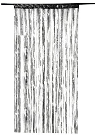 Panneaux De Rideau De Corde - 200×100cm Porte Rideau Décorations De Fenêtre Diviseur De Pièce, Rideau De Porte Fenetre Rideau Anti Mouches Pour Porte Exterieur, Rideaux Rideau Anti Mouche Exterieur