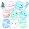 DBPBToU 8/10/12/16 Pcs Globos de Agua Reutilizables para niños, Bolas Piscina Infantil Niños y Adulto, Juguetes Piscina de verano en Juegos Piscina Niños, Juguetes Playa (8-pcs)