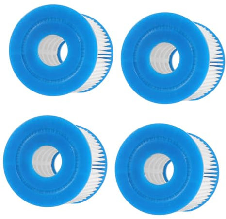 CIYODO 4 Pièces élément filtrant de la Pompe Piscine Gonflable Pompe de Piscine Water Filter Water Dispenser Pump Outil de Nettoyage de l'eau pour Piscine Nettoyer la Pompe de Circulation