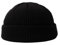 BrightGlow Wintermütze für Herren und Damen Trawler Beanie Watch Hat Roll-up Edge Skullcap Kurze Fischermütze mit Strickbündchen Beanie-Mütze Warm Skimütze Acryl-Strickmütze Schwarz Erwachsene