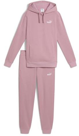 Puma Damen Hooded Sweat Suit FL Cl Strickanzüge, Poised Pink, M EU