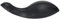 DESHIKE Schwarz,small,Pilates-Dorn-Korrektor Delphin-geformter Ov PU-Schaum-Bogen, ergonomische Entwurfs-Ausrüstung für Physiotherapie, Eignungs-Werkzeug