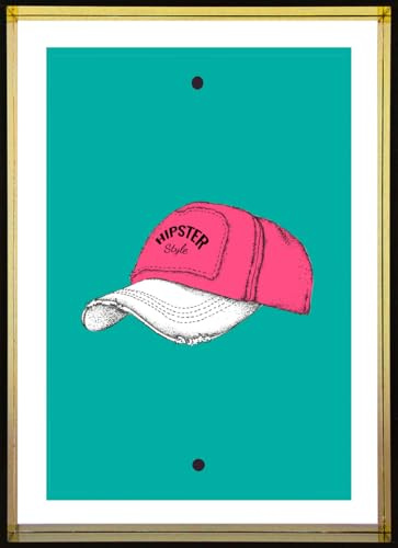 Wackadoo Neon Bilderrahmen Acrylglas 10x15 cm – Magnetischer Wechselrahmen in Gelb – Moderner Fotorahmen zum einfachen Bildwechsel – Stylisch & farbenfroh pictureframe