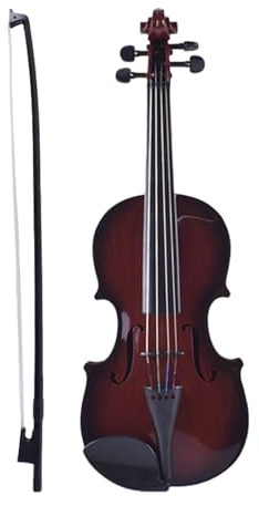 Violon Enfant Débutant | Jeu Musical Enfant | Instrument de Musique à Cordes Réglable pour Idéal pour Quotidien Débutants Voyage Maison Famille Anniversaire Préscolaire Garçons Filles