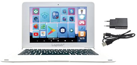 Lexibook, LAPTAB 11 Ordinateur Tactile, LT11FRLXB | Android, Contenu éducatif, Contrôle parental