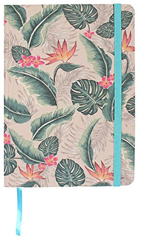 Jones Home & Gift Tagebuch Tropical Island Botanical A5 Notizbuch