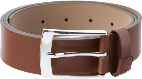 BRAX Herren Vollrindsleder Uni Klassisch Sportiv, Cognac, 95