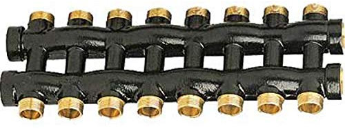 Icma Collettore Compatto M. 3/4 Nero 6x6-1/2x16