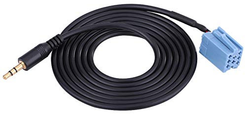 Cavo di Ingresso AUX per Auto,Yctze Cavo Adattatore per Musica Audio di Ingresso AUX per Auto da 3.5 Mm Per B5/Bora//Blaupunkt per fiat bravo aux per autoradio passat b5