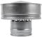 Vent Systems 125 mm / 5 Inch Galvanized Steel Roof Vent Cowl - Pipe Cap for All-Seasons - Stove Pipe Guard with Hat - Exhaust Pipe Top for Chimney, Stove, Burner - Rain Protector - Pipe Insulation