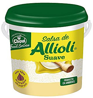 SALSA DE ALLIOLI SUAVE CHOVI CUBO 2 KG