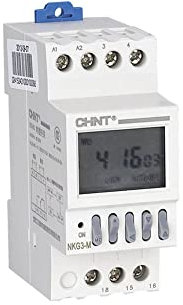 Interruptor horario Digital Diario/semanal 1 Canal NKG3-M de Chint Electric