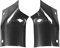 XINTANG Motorhaube Winkel Wrap Guards Decor Cover Aufkleber Zubehör für Jeep Gladiator JT 2018+ Für Jeep Wrangler Sahara JL 2018+