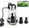 Pompa sommersa DC 6000L/H DC 12V 160W Pesce Pesce Pompa in acciaio inox
