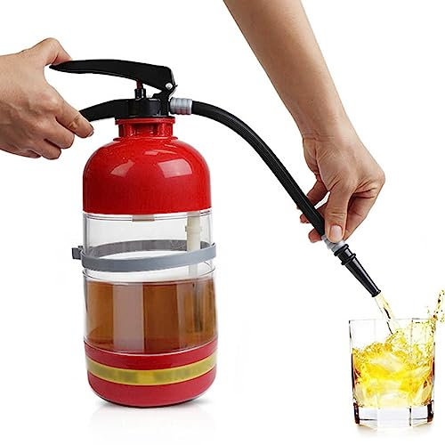 2L Wein Getränkespender Feuerlöscher Ausgießer Party Bier Wasserspender Bierfässer Getränke Likör Bar Zubehör