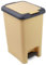 DIVCHI Kitchen Trash Can with Pedal - 7L Wastebasket for Home, Office, Bathroom, and Bedroom - Garbage Bin with Lid and Liner (18.5L x 24.5W x 30H cm)