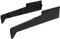 Black, 1 x Pair End Caps for Rehau 150mm Sill Window/Door uPVC Plastic