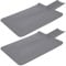 Westmark Schneidebretter Flexi – 2 hochwertige Schneideunterlagen zum einfachen Schneiden von Lebensmitteln, klappbar – Grau, 637 x 21 x 0,4 cm, 21822E3