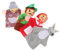 ibasenice Fingerpuppen Zum Geschichtenerzählen 4 Stück Tier-handpuppen Kinder-Storytime-Requisiten Kleinkind-Spielzeug Pädagogische Spielsets