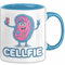 Biologe Tasse Geschenk Cellfie Wissenschaft Geschenkidee (Blau)