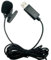 Lecreatekit Microfono direzionale da bavero con connessione USB per smartphone e lettori DVD da auto, design facile da usare