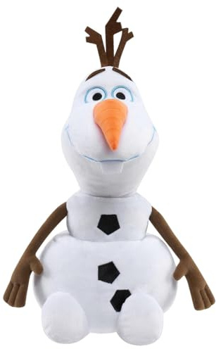LAKIND Schneemann Plüschtier, Kuscheltier Olaf 25cm, Stofftier Weiß Snowman Plush Puppe Geburtstag Weihnachten Ostern Geschenk