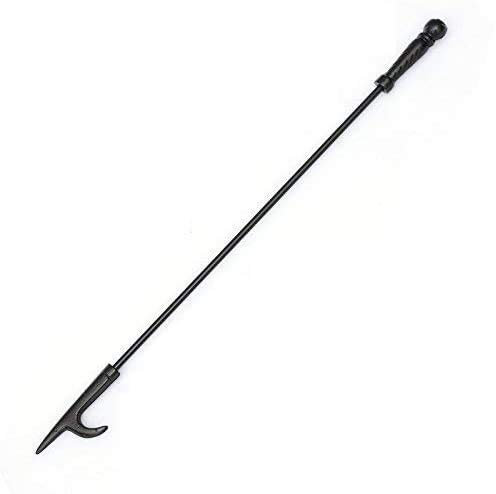BenefitUSA Kamin-Schürhaken, extra lang, 67,3 cm, Schwarz