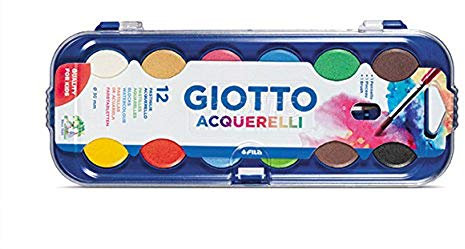 Giotto 8000825351235 Palette 12pièce(s) Multi peinture à l'eau - Peintures à l'eau