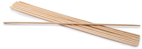 pajoma 8 Rattanstäbchen aus Bambus für Räumdüfte - Länge 22 cm