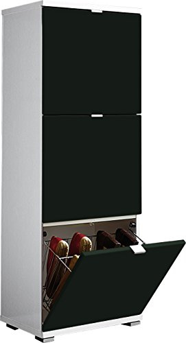 Germania 8439 - Set Colorado 2.0 matt / Kombi 22, Holz, Schwarz, 30 x 53 x 132 cm