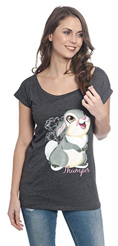 Bambi Klopfer Frauen T-Shirt grau meliert Disney, Disney Classics, Fan-Merch, Filme, Zeichentrick