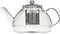 Théière en Inox et Verre avec filtre 1,3 L - Secret de Gourmet