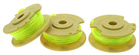 TuToy 3 Stücke Gelb 0,080 Zoll Linie Fadentrimmer Linie Für Ryobi 12 V 24 V 40 V Mäher