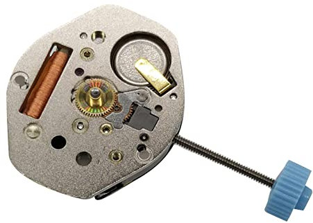 TECKEEN Pièce de réparation de montre à quartz avec pile pour montre Ronda 763