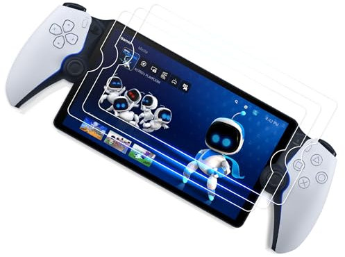 Fenolical 3 Packs Screen Protector Tempered Glass for PlayStation Portal Remote Player 8 inch 2023, Transparent HD Clear Anti-Scratch Screen Protector for PlayStation PS Portal Remote Player