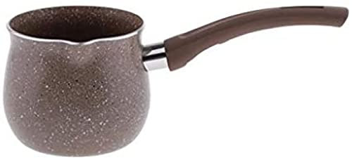 Casserole à lait Casserole à lait avec revêtement, pot à nouilles en céramique (taille : grand) (A moyen)