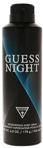 Guess Night Deodorant Body Spray by Guess for Men – 6 oz Body Spray