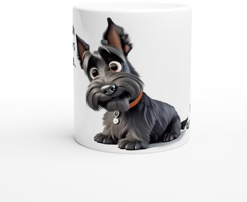Scottish Terrier (Scottie) Funny Dog Gift Ceramic Mug/Coffee Cup