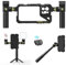 Freewell Multifunctional Smartphone Tool-Free Genius Rig Cage - Schnellinstallation, Stativ- und Einbeinstativ-Griffe, Bluetooth-Fernbedienung für iPhone 15 Pro Max