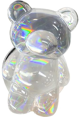 Gowxs Colorful Cute Bear Shape Expandable Collapsible Mobile Phone Grip Stand Holder for Smartphone Tablet Cell Phone Accessories Cell Phone Stands