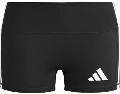 adidas Damen Volleyball 3-Stripes 4 Inches Shorts