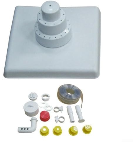 Accesorios de aspersor de fuente ajustable para estanques de peces y áreas de jardín Kit de soporte