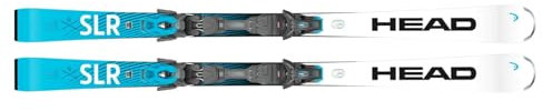Head Ski mit Bindungen 313364 WC Rebels E.SLR + PR11 GW Weiß/Blau (163)