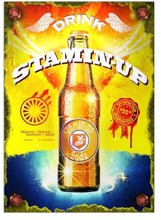 Displate Call of Duty Metallposter Call of Duty Poster Zimmer Poster Call of Duty Merch Zimmer Plakat wandbilder deko - Perk-a-Cola - Stamin-Up Poster 45 cm x 32 cm