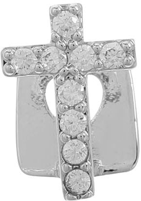 OSOLADY 1satz Einzelner Zahn Grill Mit Zirkon-kreuz Hip-hop-stil Zahnschmuck Für Männer Und Frauen Für Partys Und Rap-events Glänzende Dekoration Für Jeden Auftritt