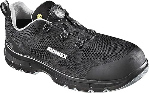RUNNEX S1Ps-ESD-Sicherheitshalbschuhe ATOP Flexstar 5190 Schwarz/Grau-43