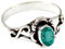 Laborgezüchteter grüner Paraiba-Turmalin Edelstein 925 Sterling Silber Stilvoller Handgefertigter Band Ring Geschenkartikel Herren und Damen Schmuck JSR-182AS15_(61 (19.4))