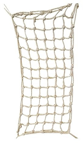 Milisten Papageien Kletternetz aus Seil Robust und Langlebig für Große und Mittelgroße Papageien Fördert die Physische und Mentale Gesundheit Einfach Aufzuhängen