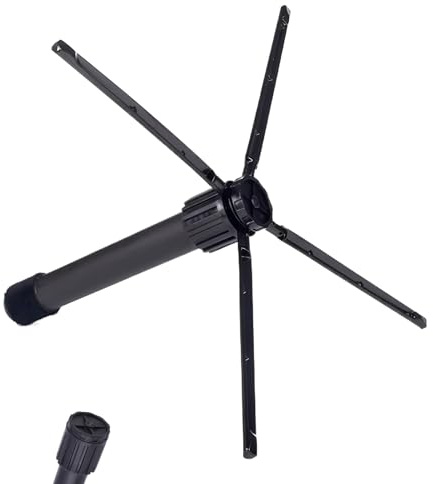 Dtaigou Klarinettenständer | Klappbarer 4-beiniger Instrumentenhalter mit Metallbasis - Flöten- Und Klarinetten-Ständer,Für Reisen Zuhause Outdoor Türbereich Halloween Feiertag Geburtstagsfeier